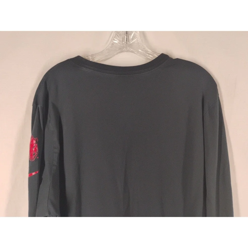 Nike Tee Arkansas Razorbacks Mens XXL Long‎ Sleeve Tshirt